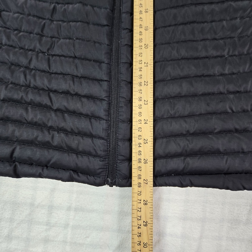Eddie Bauer First Ascent Men Packable Puffer Jacket Stormdown 800 Black L - Picture 5 of 16